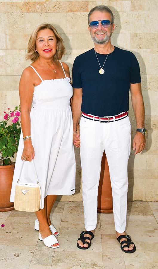 Bodrum'da renkli davet