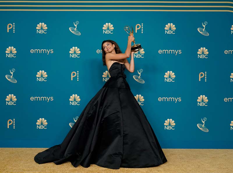 Zendaya, bu yıl ikinci kez Emmy kazandı