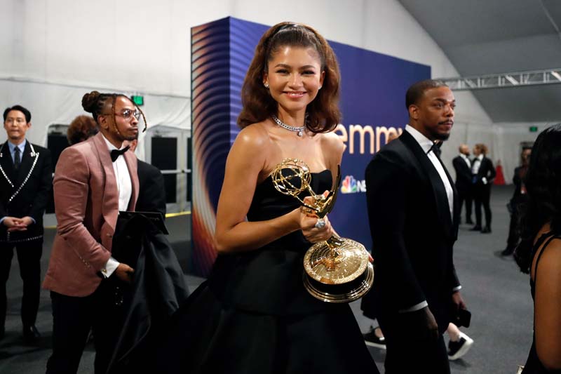 Zendaya, bu yıl ikinci kez Emmy kazandı