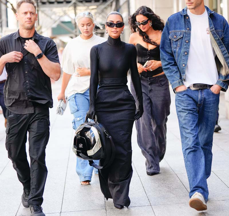 Kim Kardashian'ın korku dolu anları!