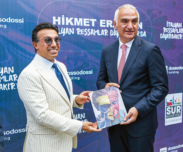 İtalyan ressamlar Diyarbakır'da