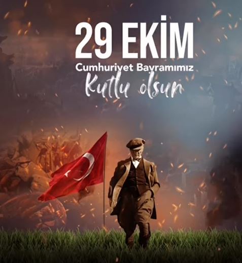 Ünlü isimlerin 29 Ekim Cumhuriyet Bayramı mesajları
