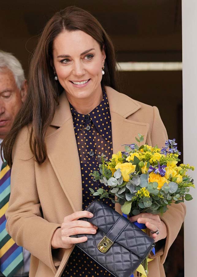Kate Middleton 'Prenses' unvanıyla ilk resmi davetinde