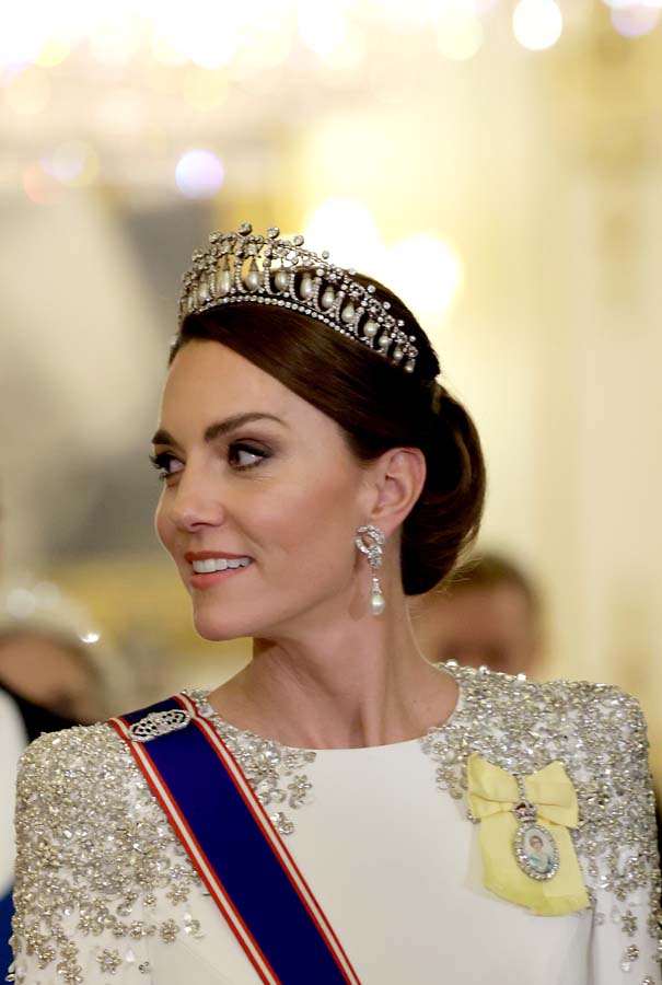 Kate Middleton 'Prenses' unvanıyla ilk resmi davetinde