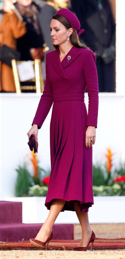 Kate Middleton 'Prenses' unvanıyla ilk resmi davetinde