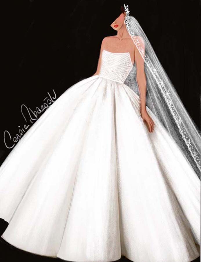 Ünlü modacılar Şamdan Plus için gelinlik tasarladı