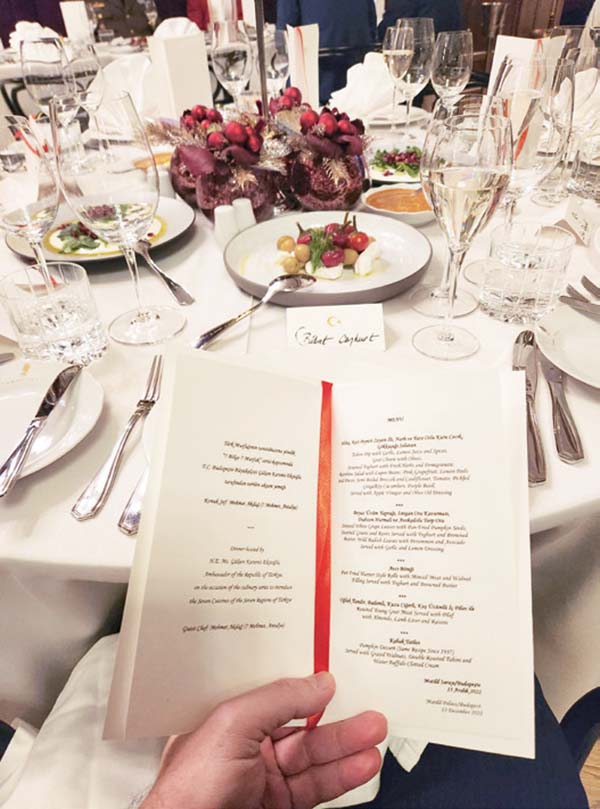 Türk şeften Budapeşte'de lezzet şöleni