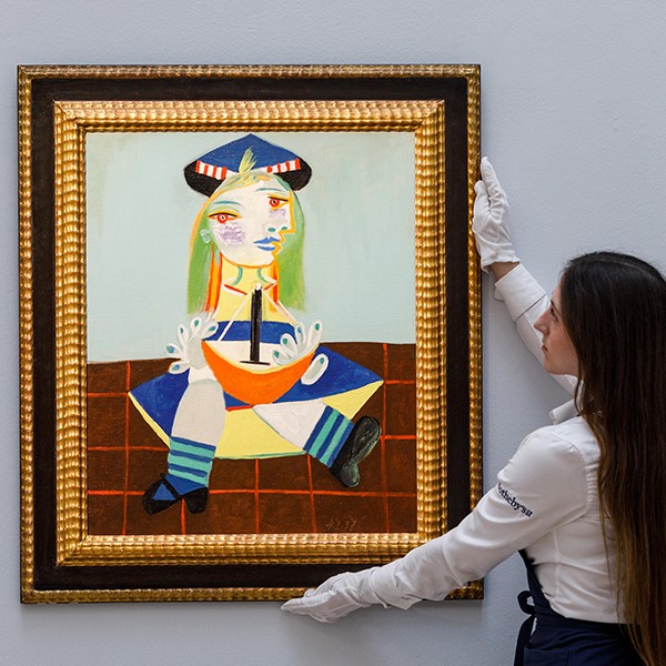 Pablo Picasso'nun kızının portresi 18 milyon sterline alıcı buldu