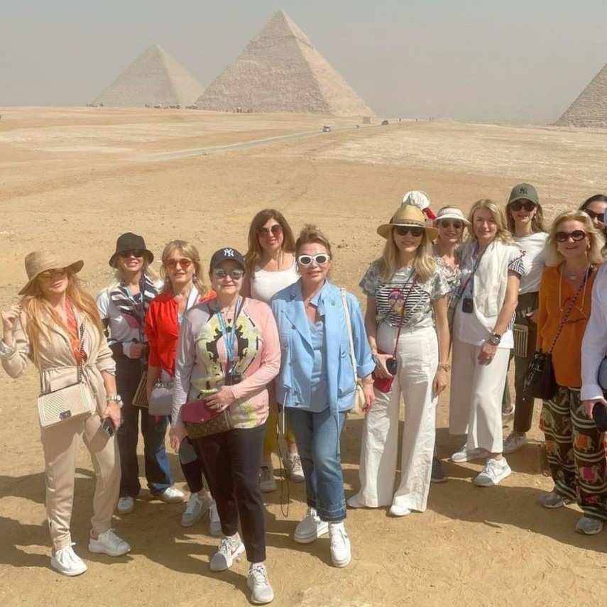 İstanbul sosyetesi Mısır çöllerinde