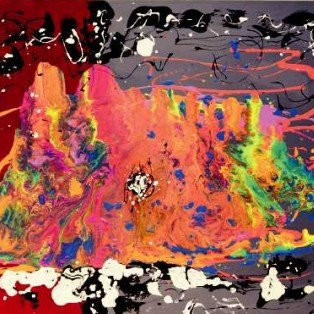 Renklerin gücünden ilham alan sergi