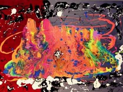 Renklerin gücünden ilham alan sergi