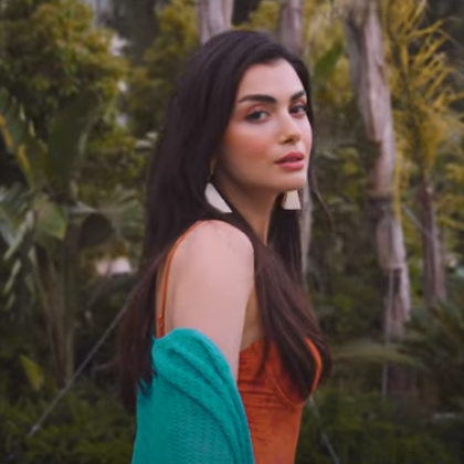 Özge Yağız ile çekimin özel anları