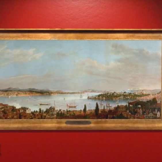 İstanbul Panoraması tablosunda mediatik bir gezinti