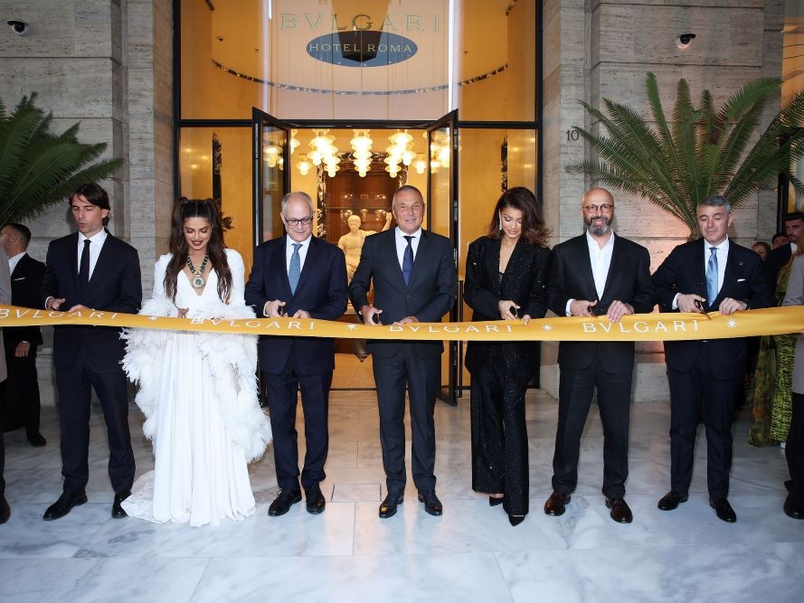 Doğduğu şehre övgü niteliğindeki Bulgari Hotel Roma açıldı