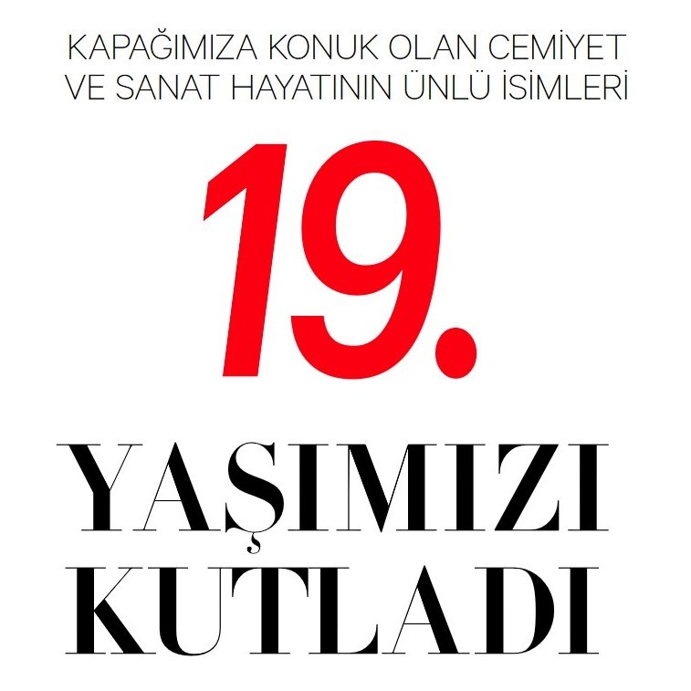 19. Yaşımızı kutluyoruz