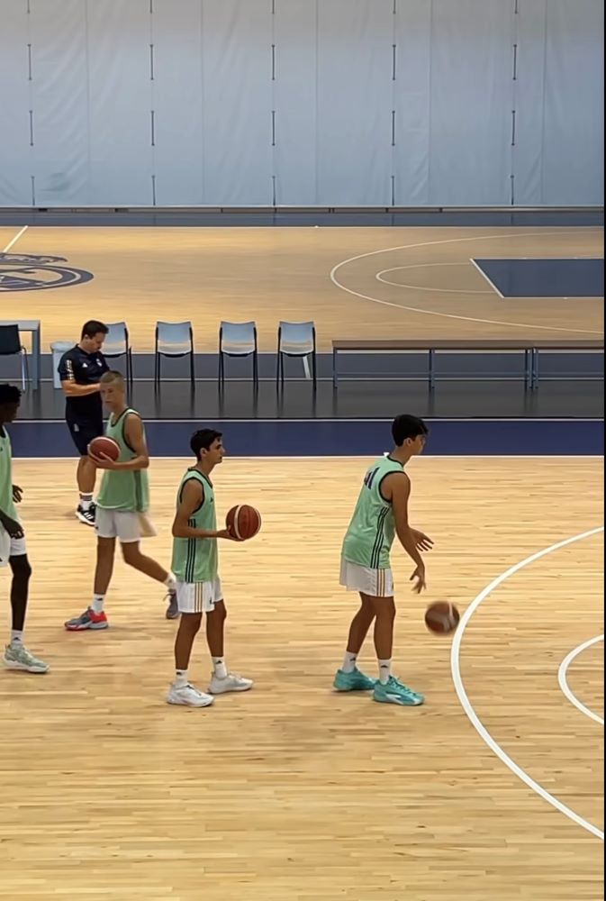 Real Madrid'de antrenman