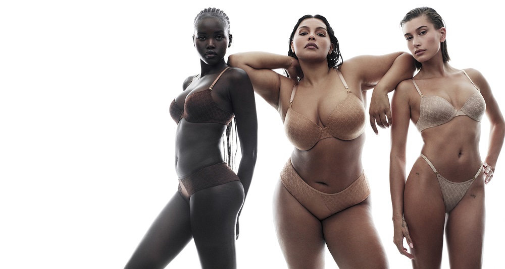 Adut Akech, Paloma Elsesser, Hailey Bieber