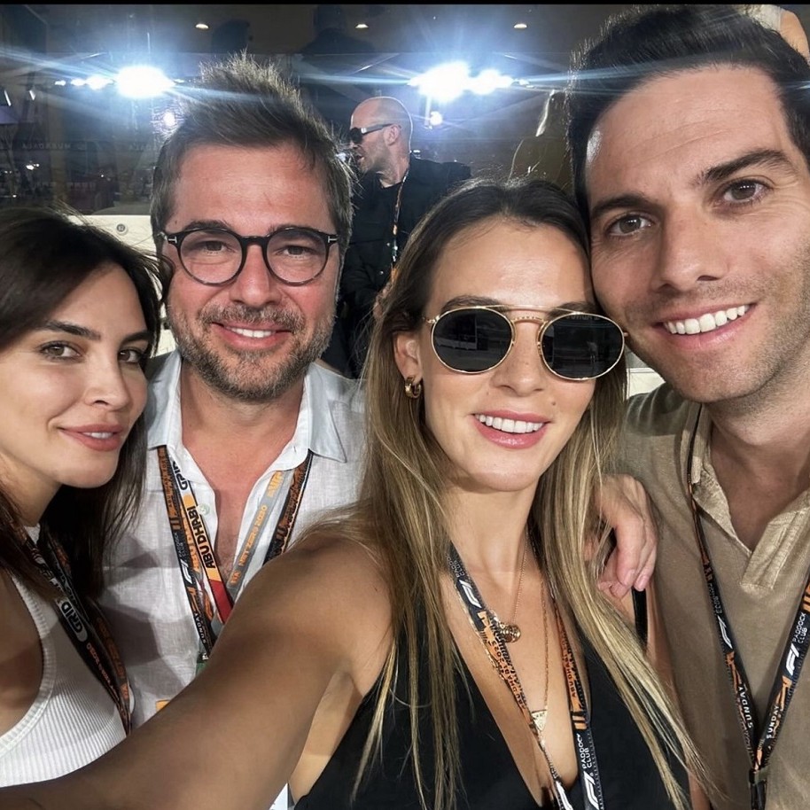 Hollywood ünlüleriyle Formula 1 izlediler