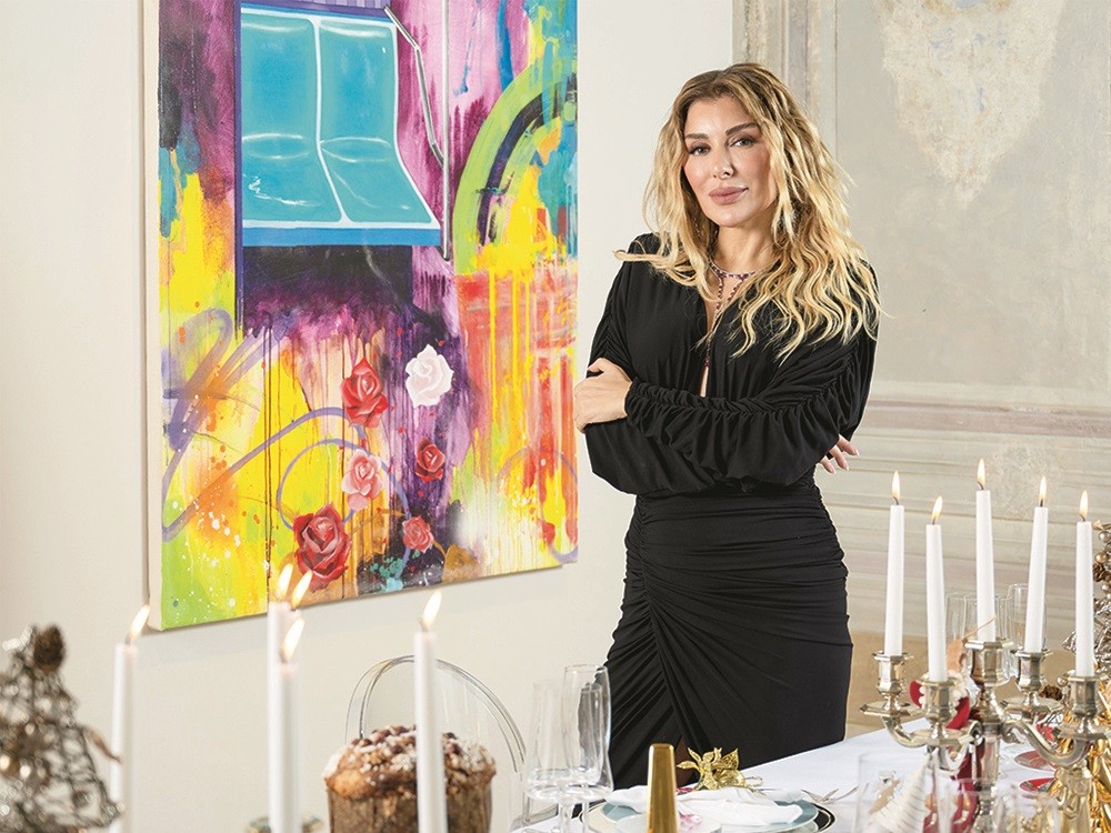 Sevil Dolmacı'nın yılbaşı masası