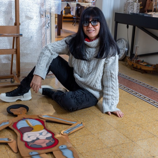 Kadın ve Yılan Sergide Buluştu