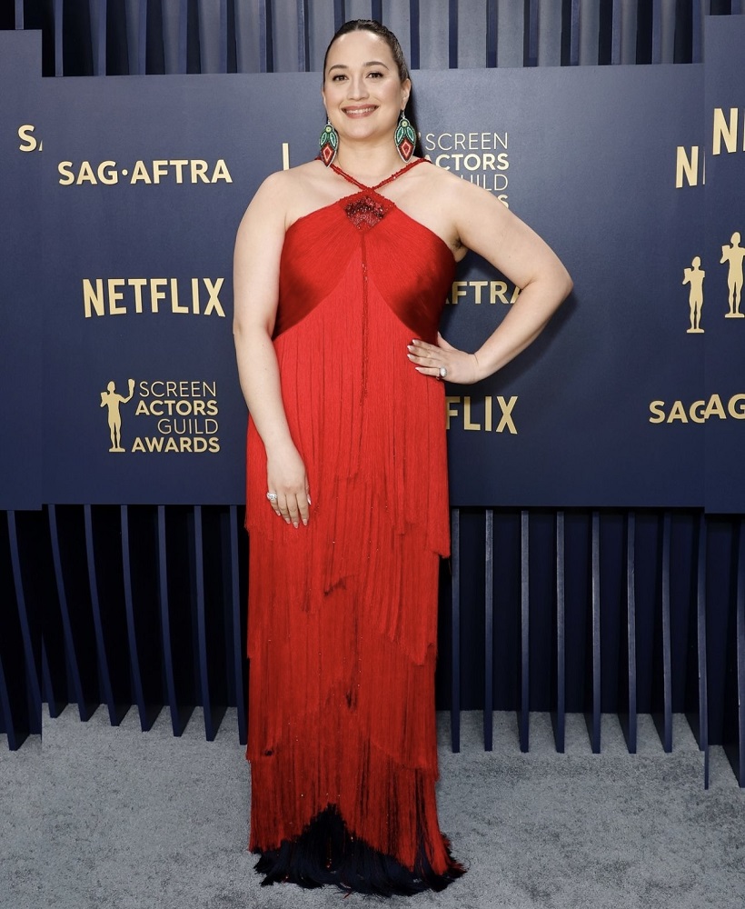 Lily Gladstone/ Armani Prive