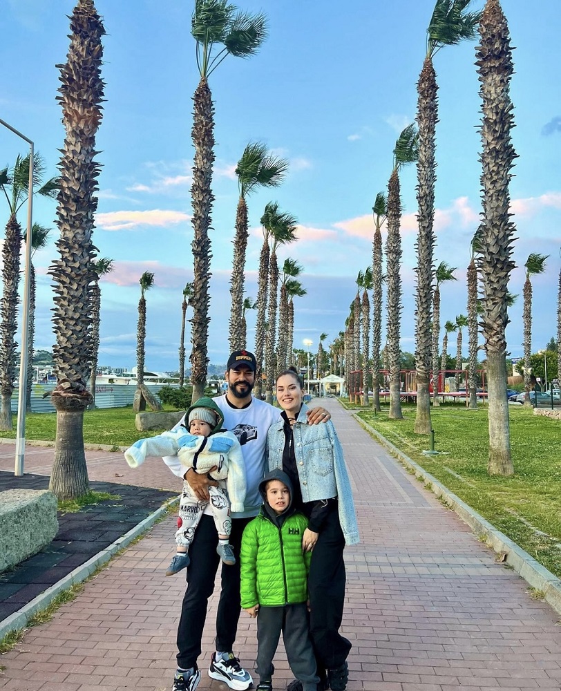 Fahriye Evcen & Burak Özçivit, Karan, Kerem Özçivit