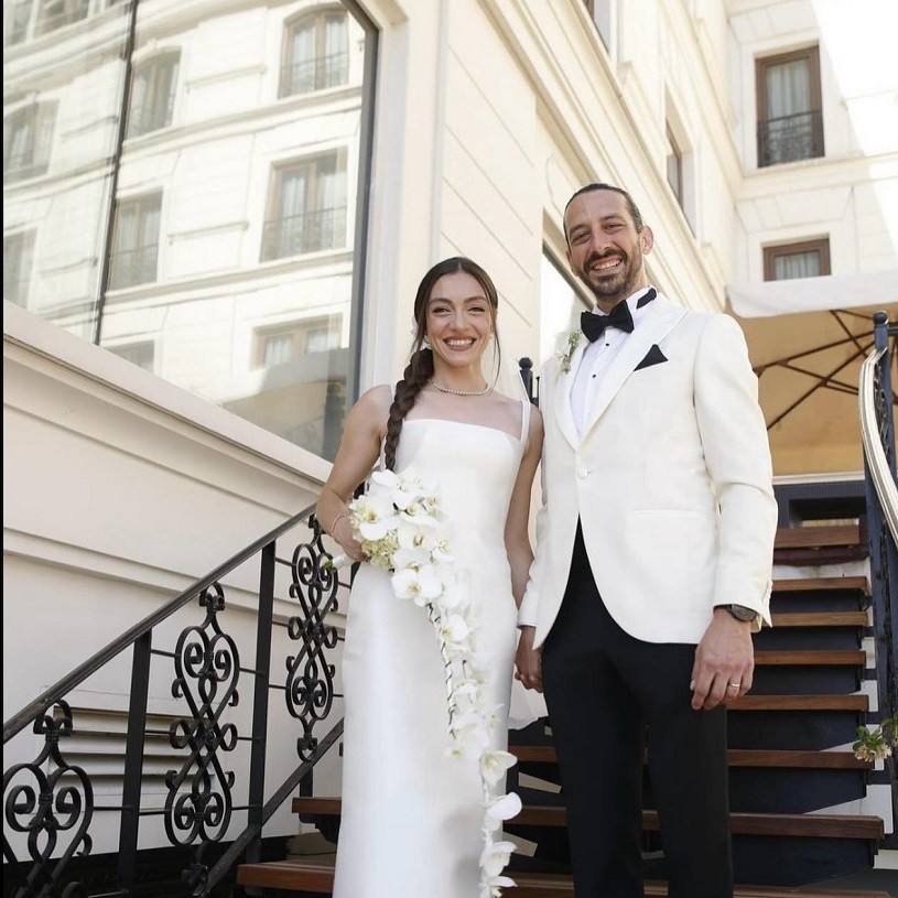 Merve Dizdar ve Cihan Ayger Evlendi