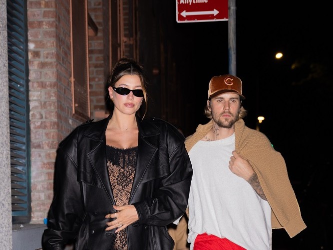 Hailey Bieber & Justin Bieber Çifti New York'ta