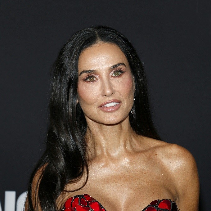 Demi Moore "The Substance" Filminin Prömiyerinde