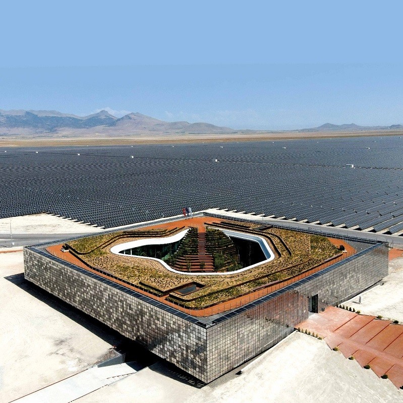 Çölde bir Vaha: Kalyon Karapınar GES SCADA Binası