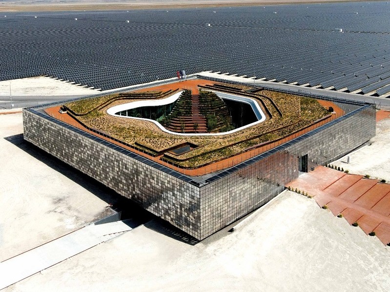 Çölde bir Vaha: Kalyon Karapınar GES SCADA Binası