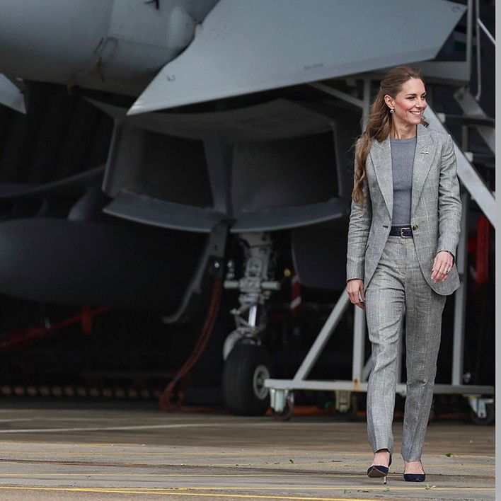 Galler Prensesi RAF Coningsby’de