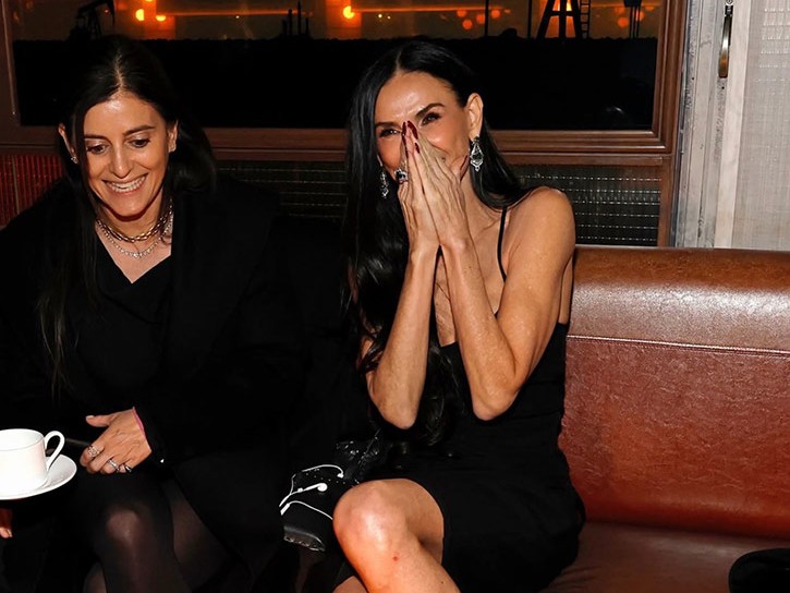 Demi Moore 63. Yaşını Landman Galasında Kutladı