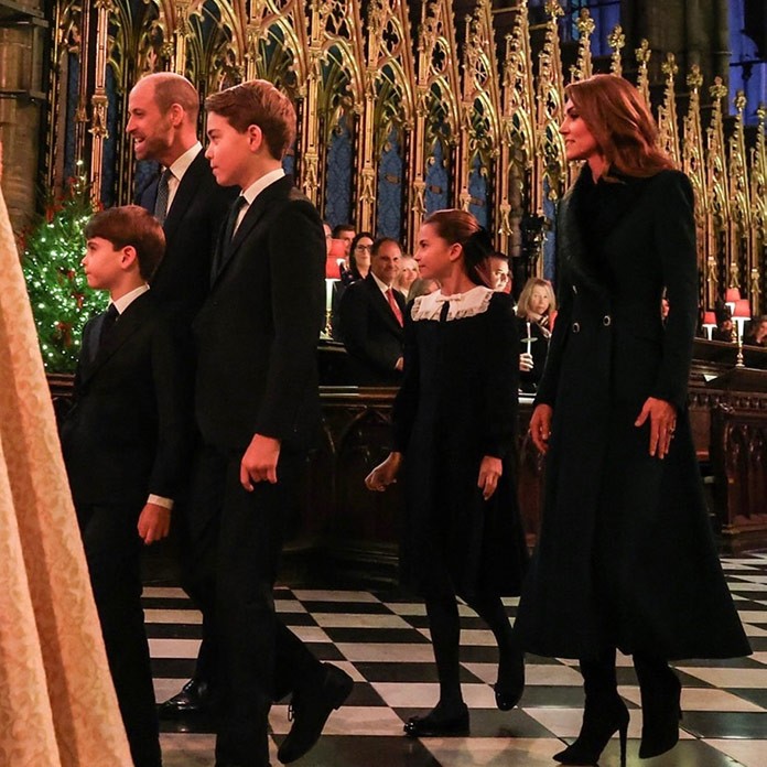 Kate Middleton ve Kraliyet Ailesi, Noel Sezonunu Westminster Abbey’de Başlattı