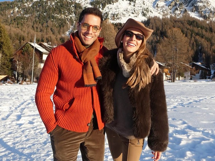 Aslışah Alkoçlar Demirağ ve Kaan Demirağ Saint-Moritz’te