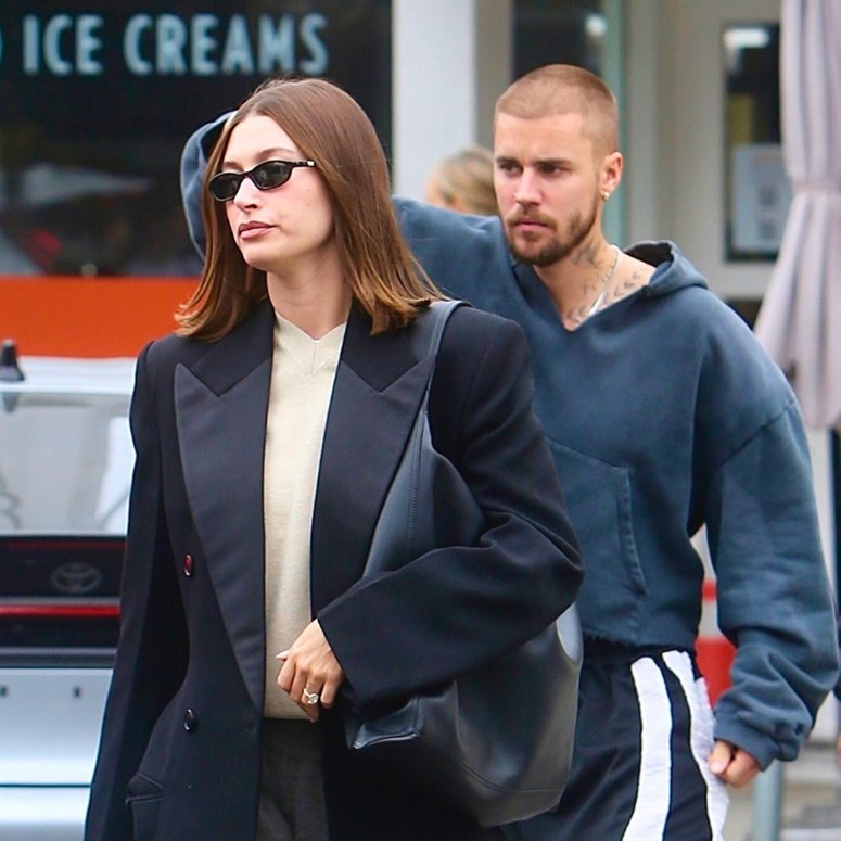 Justin Bieber ve Hailey Bieber, West Hollywood’da