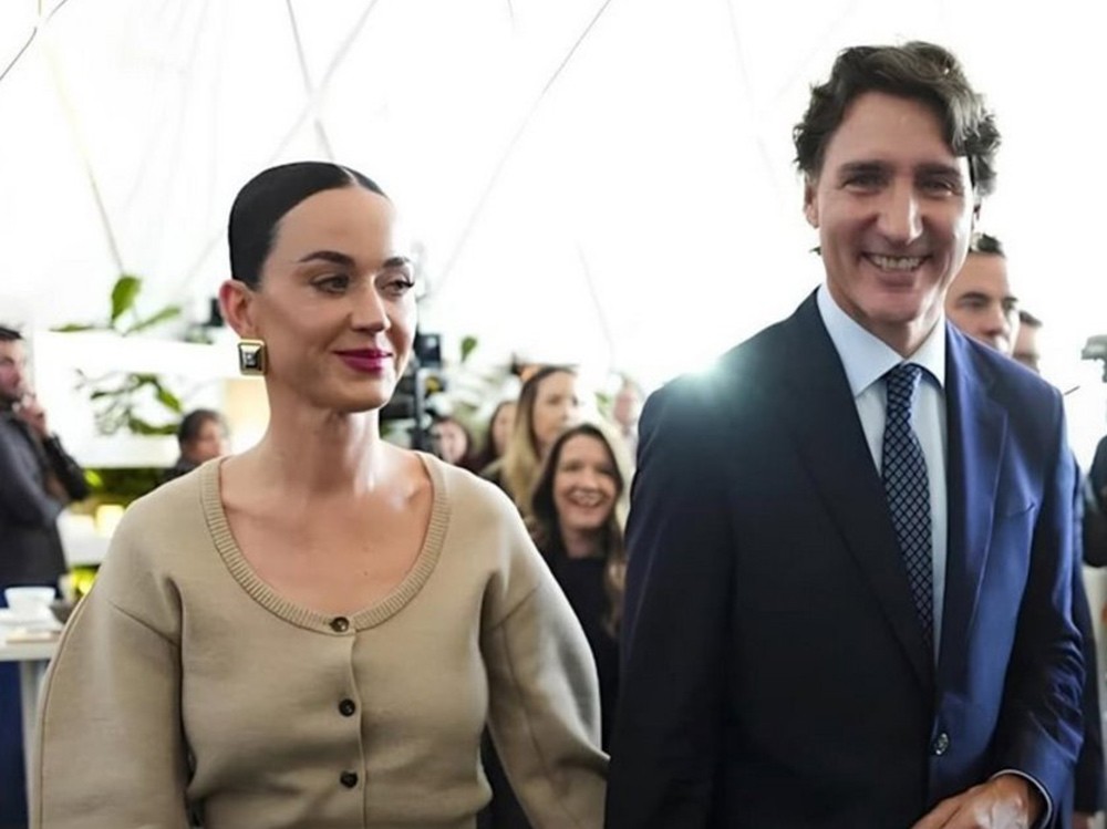 Katy Perry ile Justin Trudeau Davos’ta El Ele Görüntülendi