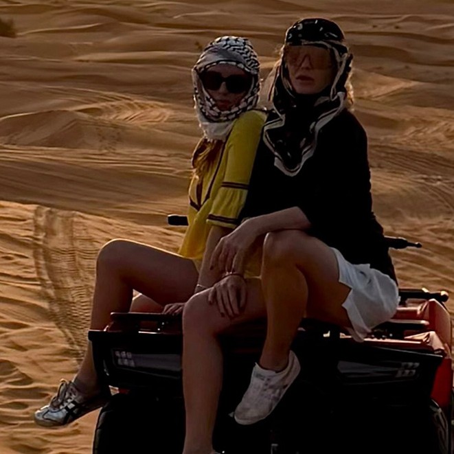 Alara Koçibey ve Kızından Dubai Tatili