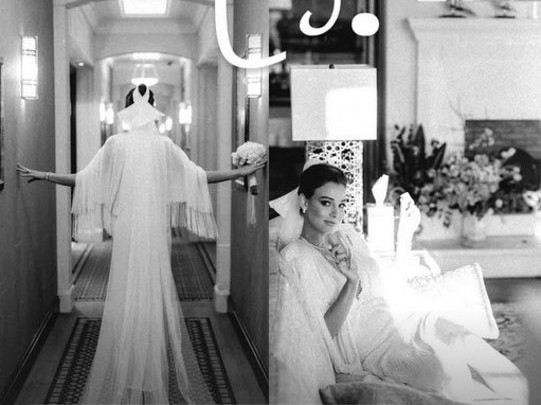 Aslışah Alkoçlar ve Kaan Demirağ’dan Romantik Yıl Dönümü Kutlaması