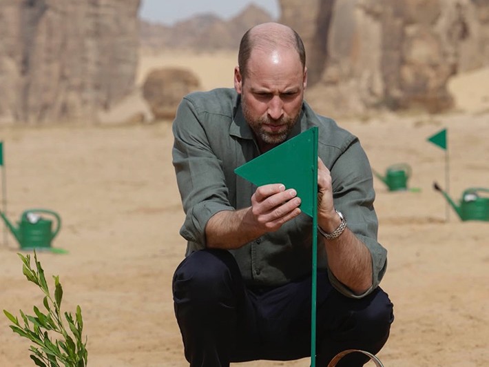 Galler Prensi’nden Suudi Arabistan’da Doğa Koruma Ziyareti