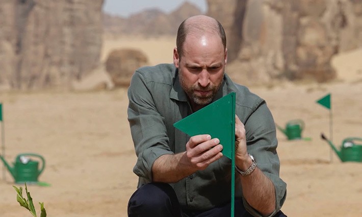 Galler Prensi’nden Suudi Arabistan’da Doğa Koruma Ziyareti