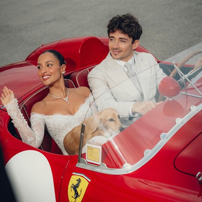 Formula 1 Pilotu Charles Leclerc Evlendi