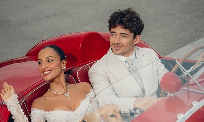 Formula 1 Pilotu Charles Leclerc Evlendi