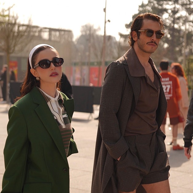 Özge Gürel ve Boran Kuzum Paris’te