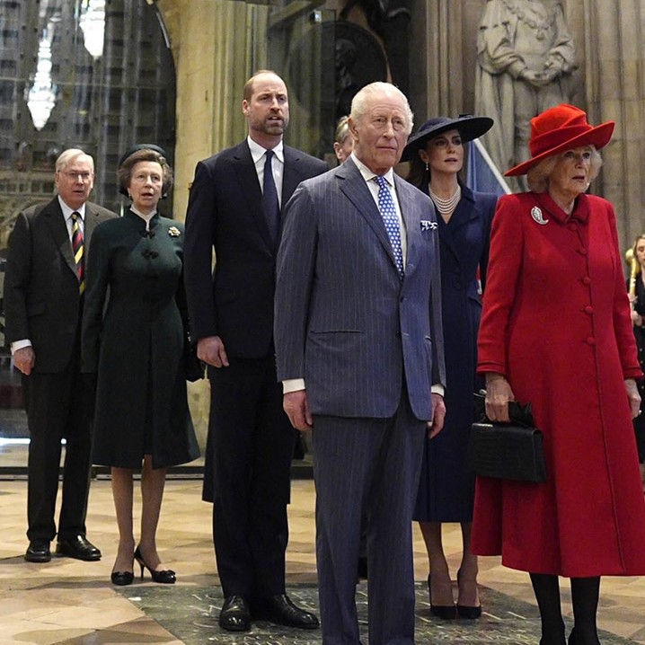 İngiliz Kraliyet Ailesi Commonwealth Day Töreninde Bir Araya Geldi