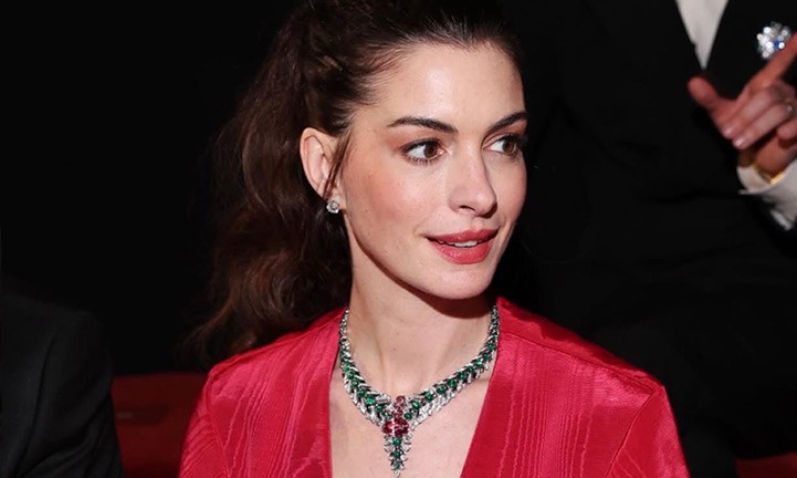 Milano Gecesinde Dikkat Çeken Stil: Anne Hathaway
