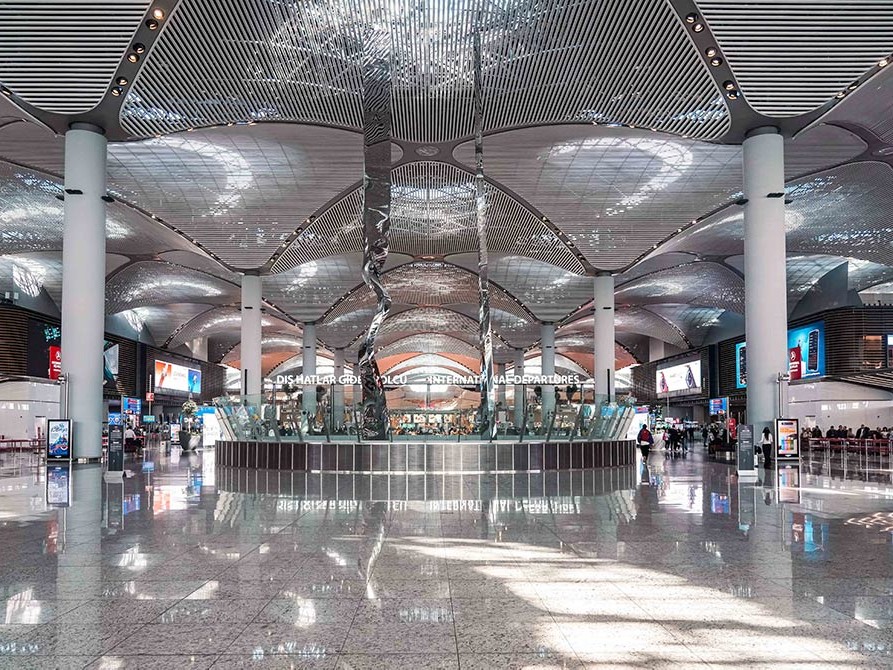 İGA İstanbul Havalimanı’nın Merkezi Dev Sanat Eseri ile Buluştu