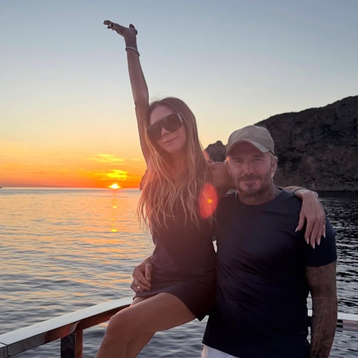 David Beckham Ailesiyle Yaz Tatiline Çıktı