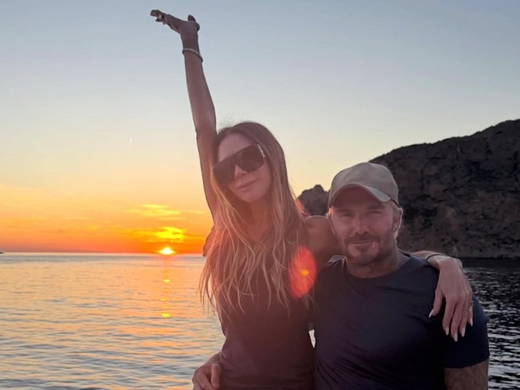 David Beckham Ailesiyle Yaz Tatiline Çıktı