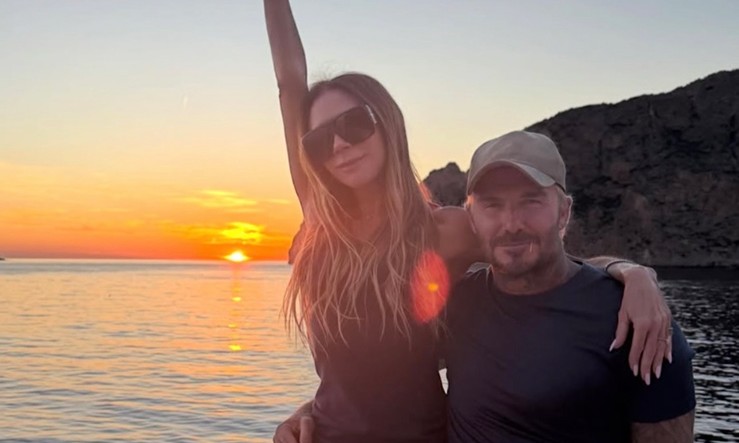 David Beckham Ailesiyle Yaz Tatiline Çıktı